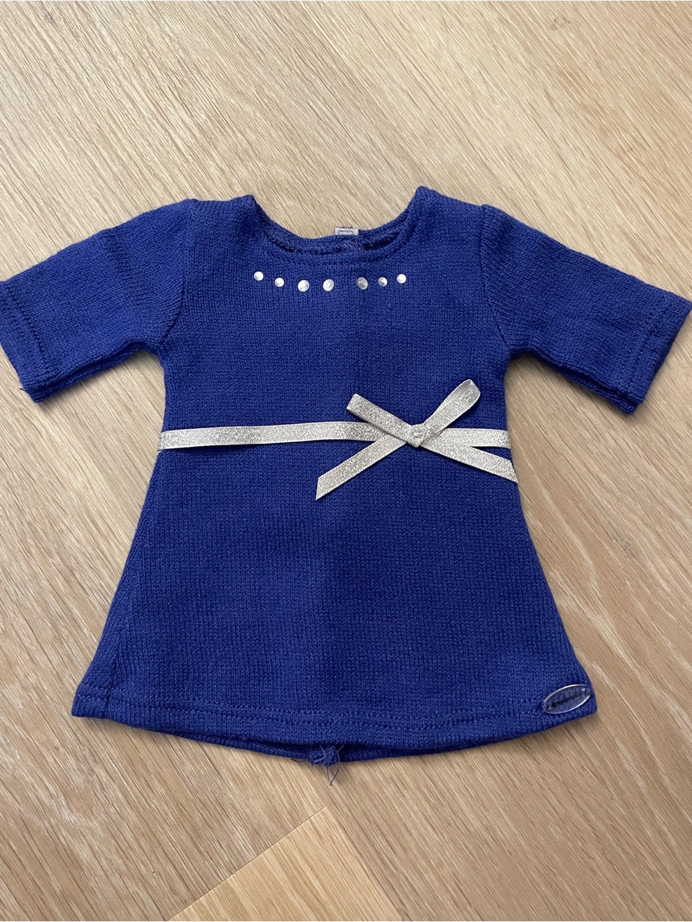 American Girl Truly Me Blue Rhinestone Dress